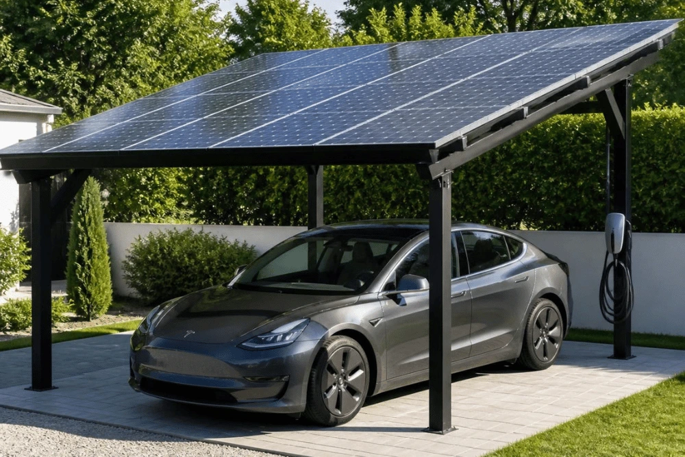 Carport fotovoltaico