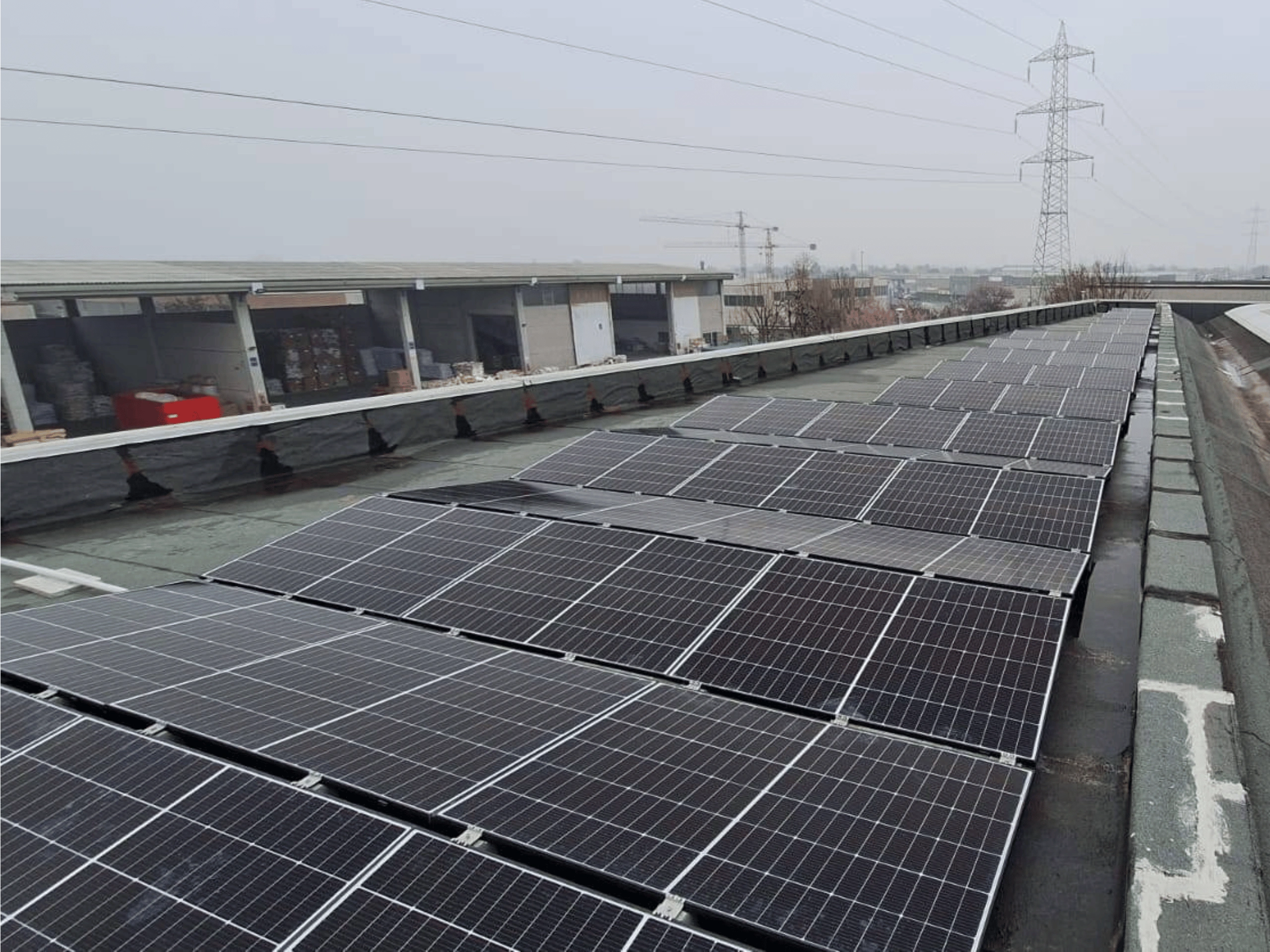 Impianto fotovoltaico azienda Arconate CMA