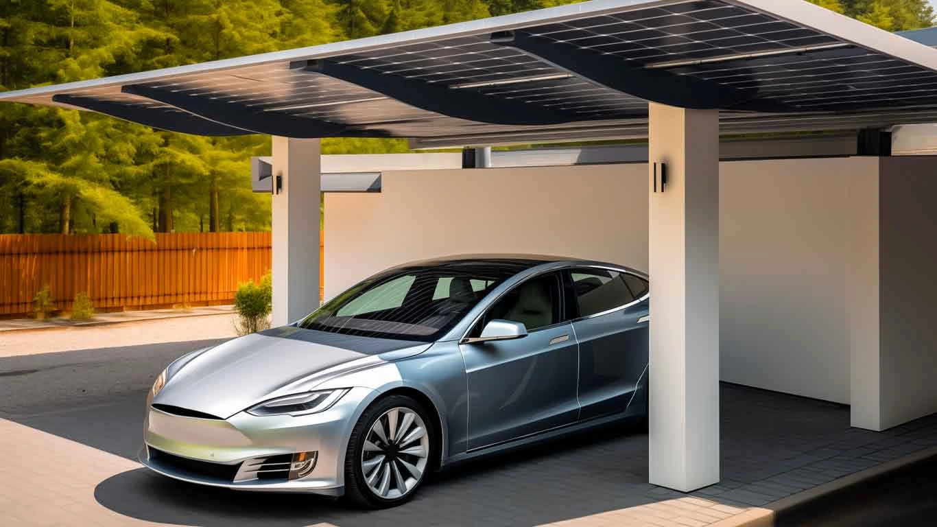 Pensiline fotovoltaiche e carport