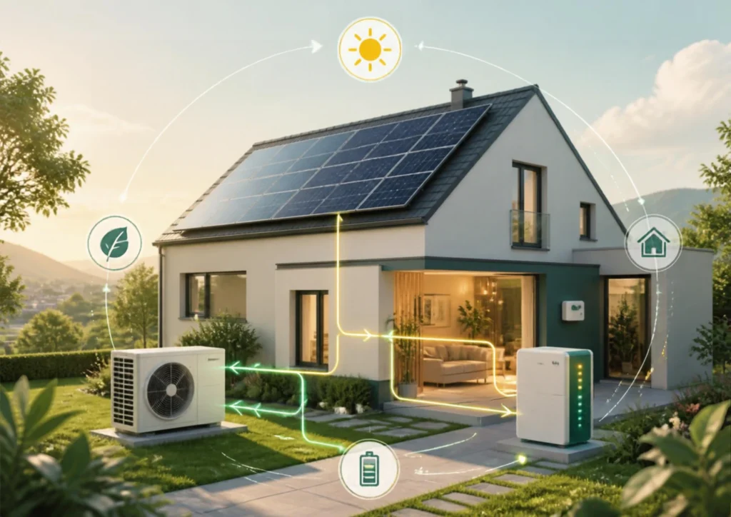 Pompa di calore sistema energetico integrato
